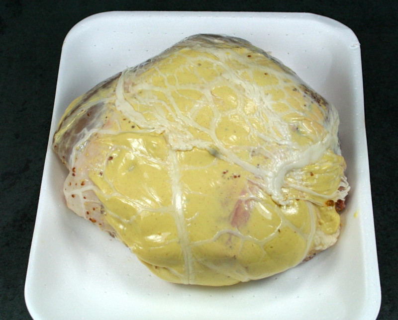 Rôti de porc à la moutarde