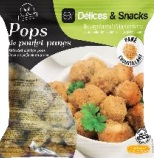 Pops de Poulet panés